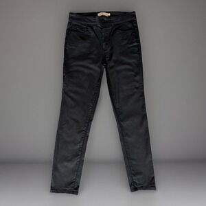 Tory Burch Skinny Ankle Pants Black Women's Size 24